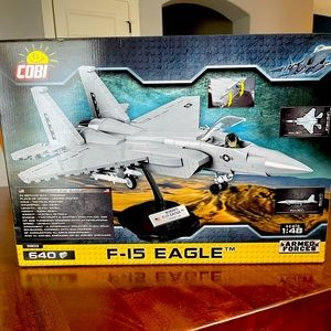 New COBI F-15 Eagle interlocking brick system
